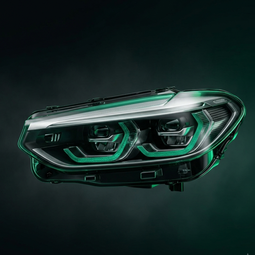 Farol automotivo disponível na RC Retrovisores