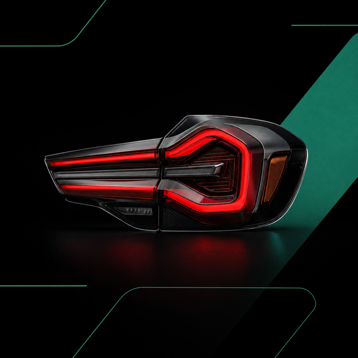 Lanterna automotiva disponível na RC Retrovisores
